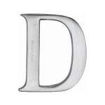 M Marcus Heritage Brass Letter D - Pin Fix 51mm